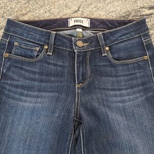 PAIGE Women's Size 25 Skyline Ankle Peg Skinny Mid-rise Jeans